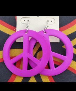 peace-sign-earrings-purple-costume-jewelry-brides-by-tina