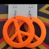 peace-sign-earrings-orange-costume-jewelry-brides-by-tina