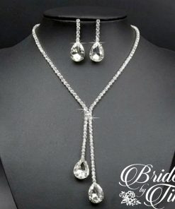 Wedding Necklace and Earring Set
